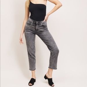 2/$20 Gisele Crop Straight Jeans - Grey